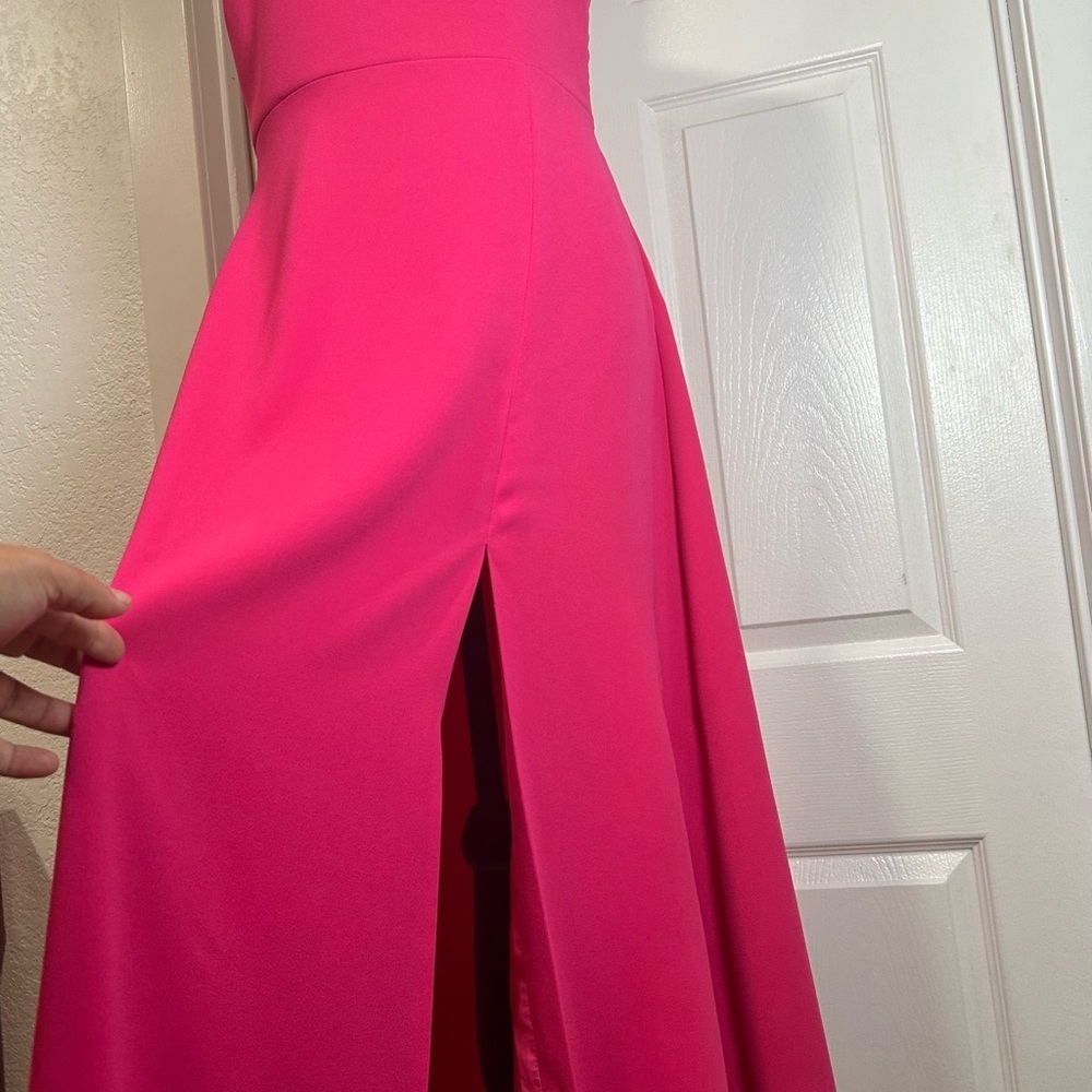 Alexia Admor Vibrant Pink Maxi Dress - Picture 5 of 7